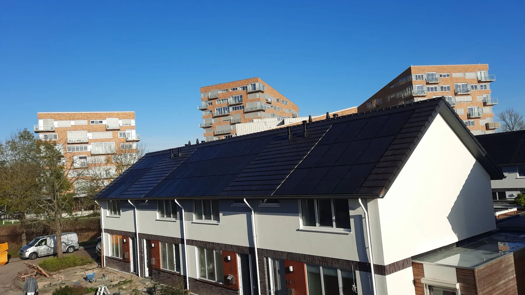Zonnepanelen op woningen, geïnstalleerd door Battery4All